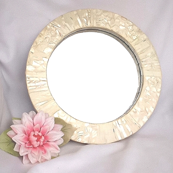 Capiz Shell Mirror - Picture 1 of 7